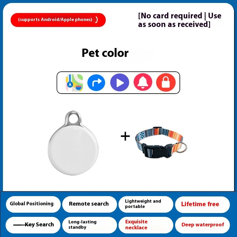 Pet Locator Gps Anti-loss Alarm Device Cat And Dog Tracking Reservation