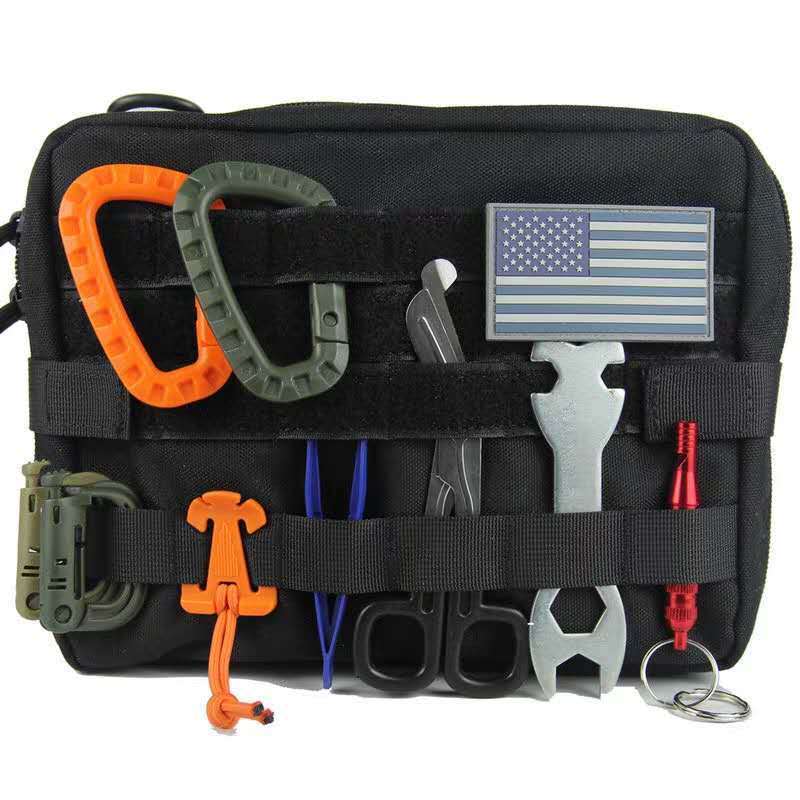 Military Fan Tactical Waist Bag Enlarged Version Accessory Pouch