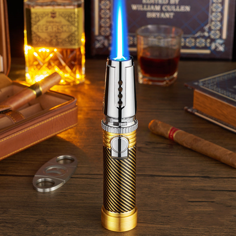 Windproof Electronic Inflatable Cigar Lighter