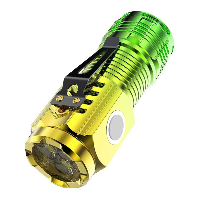 Ultra Bright Long-range Mini Burst Flashlight With Strong Light