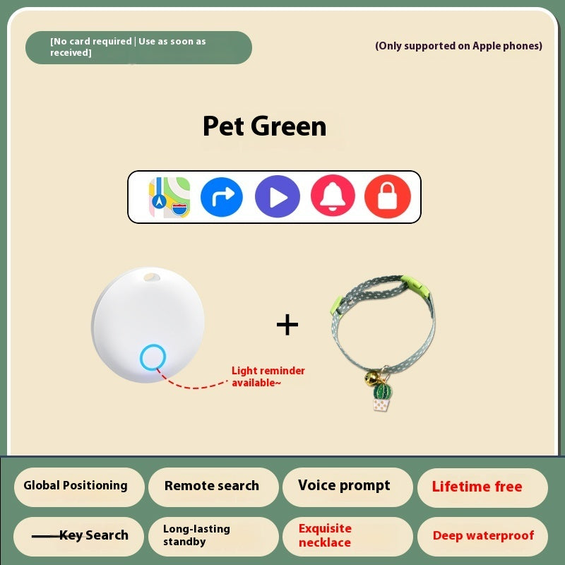 Pet Locator Gps Anti-loss Alarm Device Cat And Dog Tracking Reservation