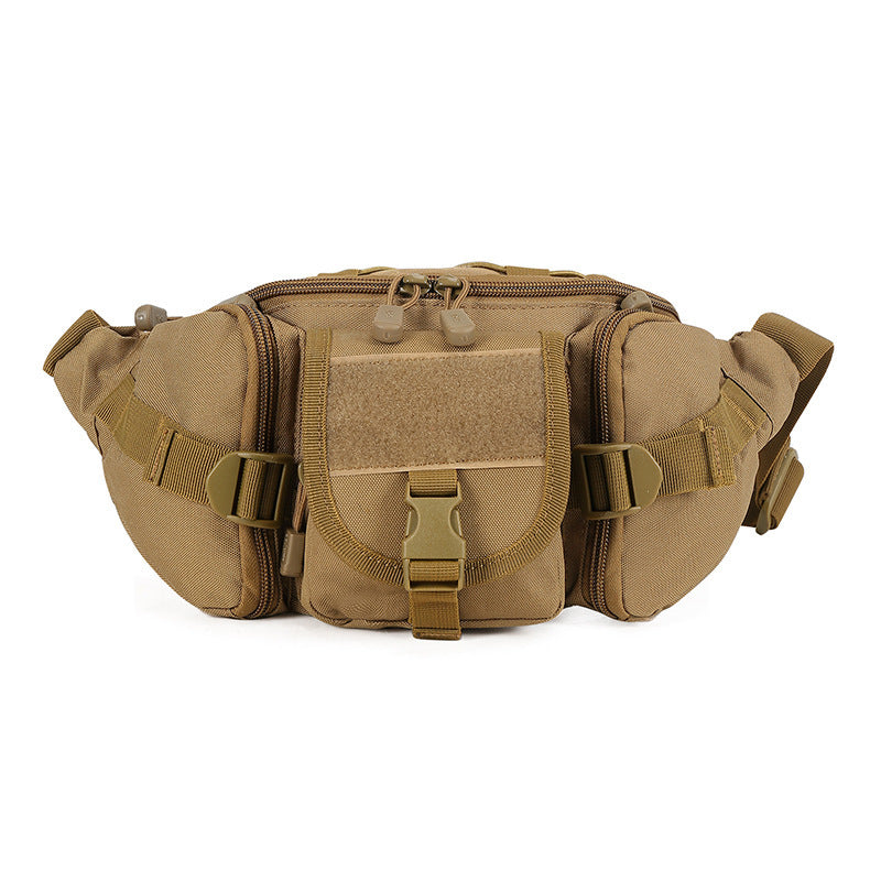 Outdoor military fan tactical belt bag