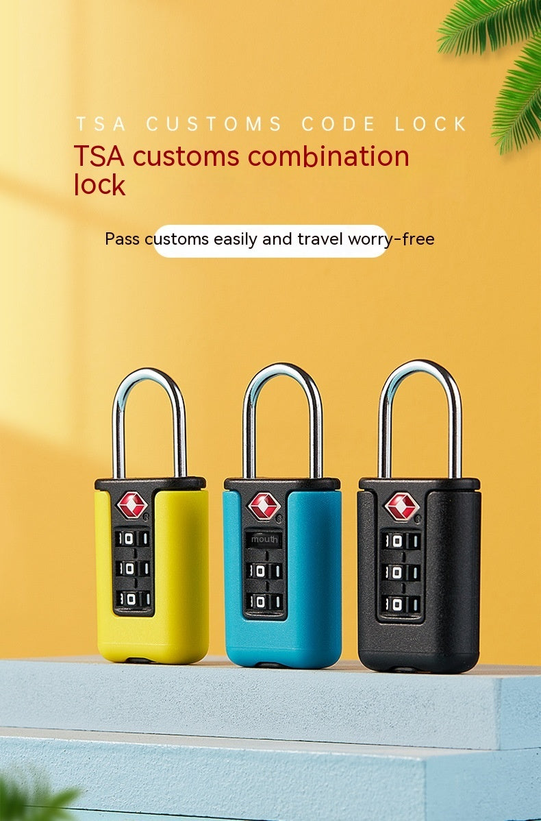 Key TSA Lock Luggage And Suitcase Padlock With Password Required