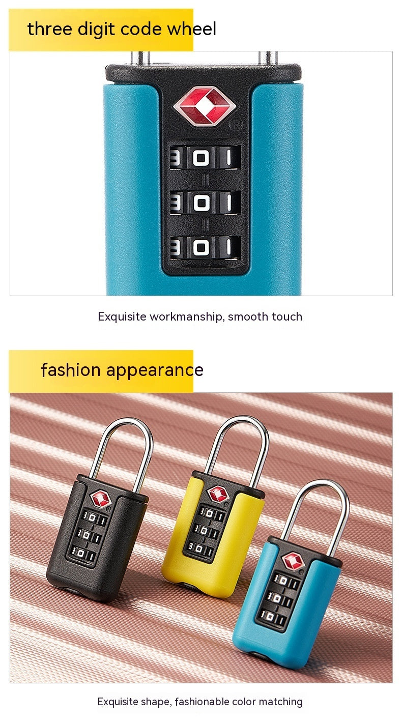 Key TSA Lock Luggage And Suitcase Padlock With Password Required