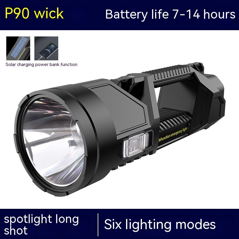 Strong Light Charging Bright Outdoor Flashlight