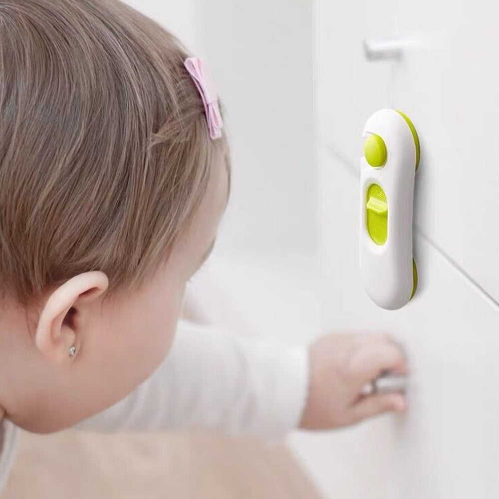 Door Cabinet Door Lock Anti-clamp Hand Children Safety Lock