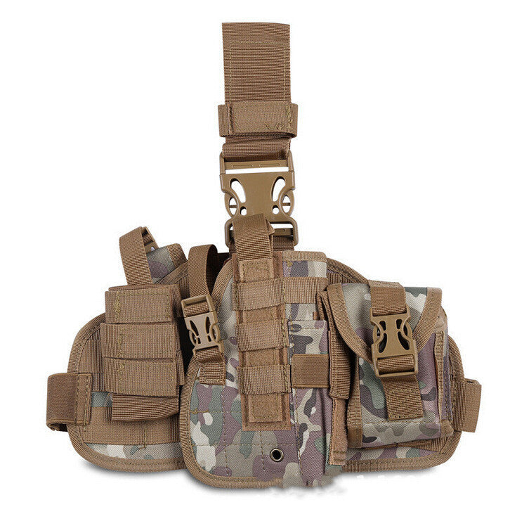 Multifunctional Tactical Leg Bag Outdoor Field Camouflage