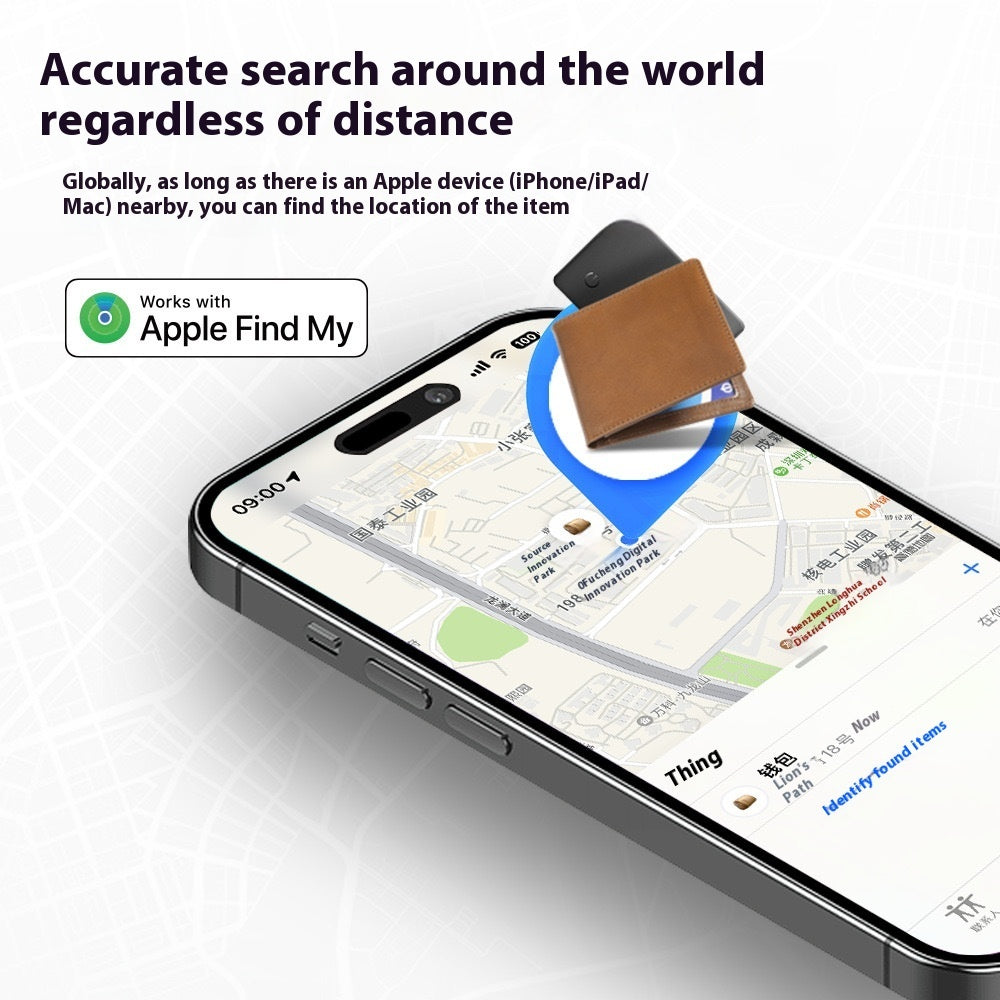 Card Global Positioning Magnetic Charging Search Locator