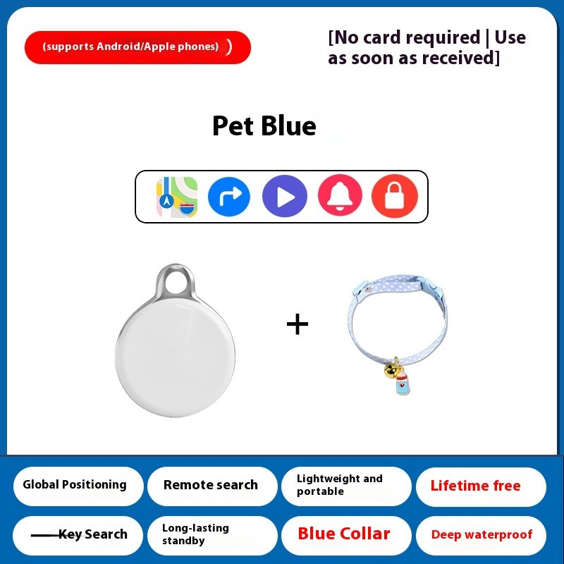 Pet Locator Gps Anti-loss Alarm Device Cat And Dog Tracking Reservation