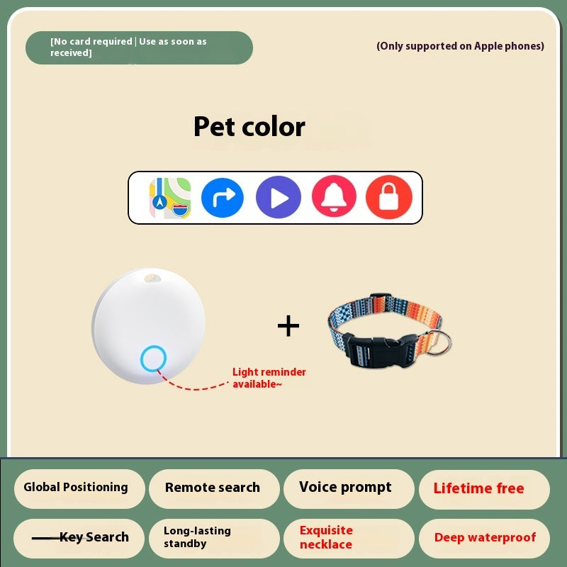 Pet Locator Gps Anti-loss Alarm Device Cat And Dog Tracking Reservation