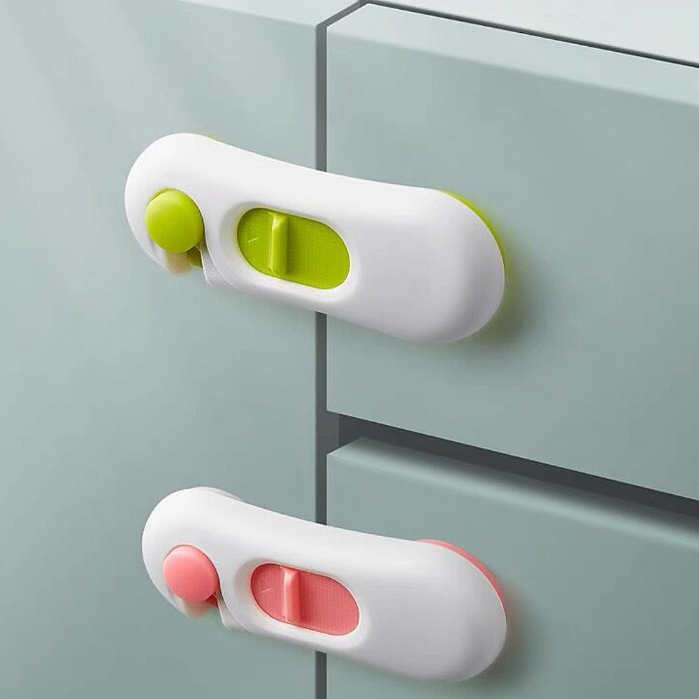 Door Cabinet Door Lock Anti-clamp Hand Children Safety Lock