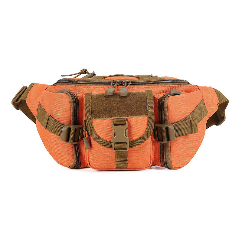 Outdoor military fan tactical belt bag