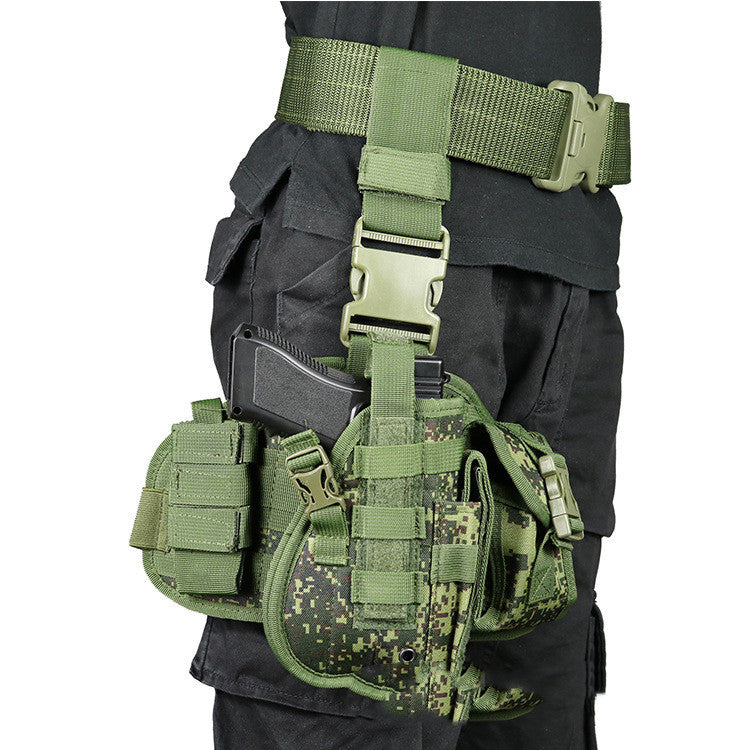 Multifunctional Tactical Leg Bag Outdoor Field Camouflage