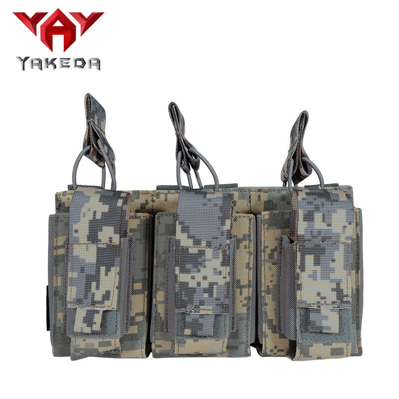 Tactical Triplet Accessory Bag 1000D Egg Clip Bag Molle Waist Bag Tactical Triplet Bag