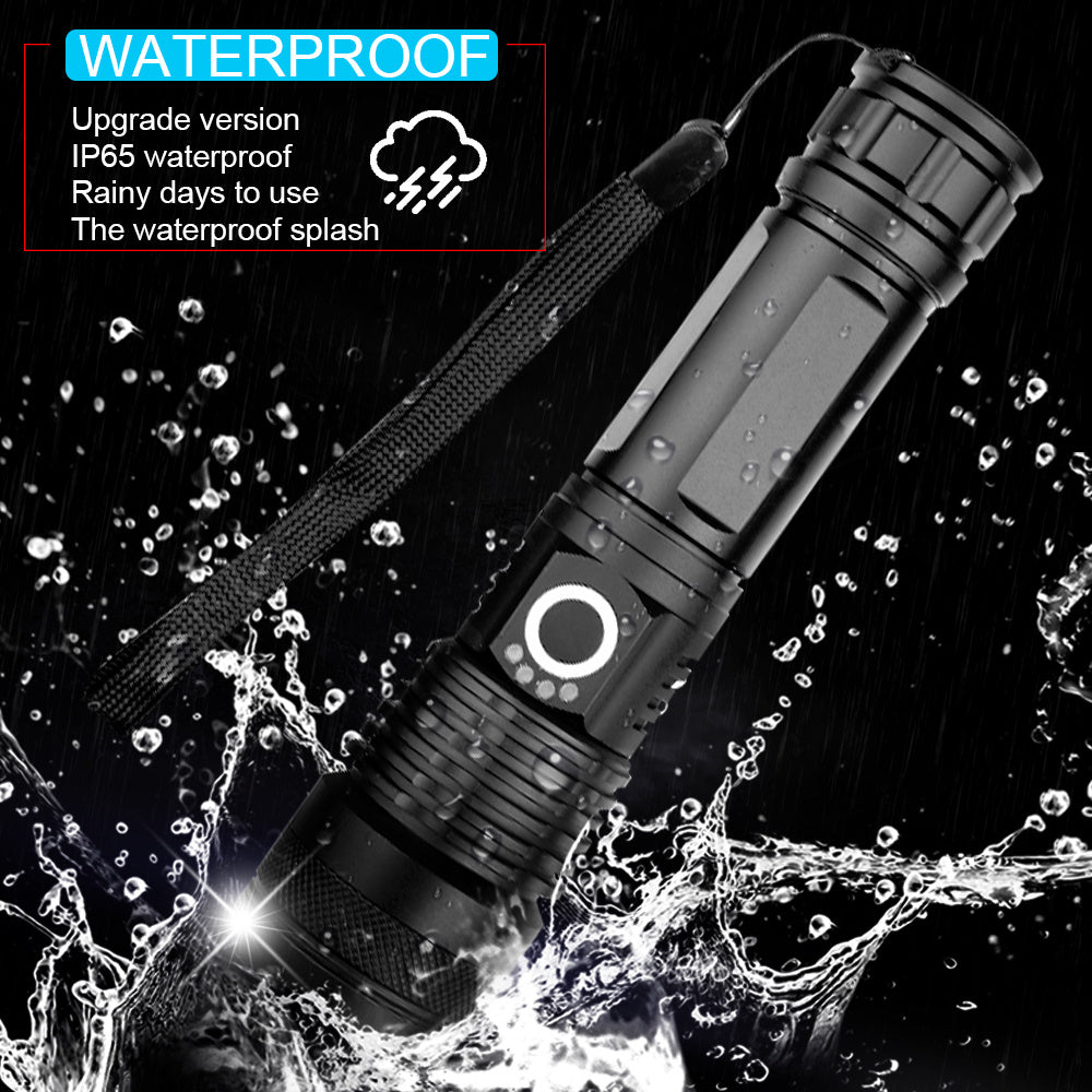 USB Charging Zoom P50 Flashlight