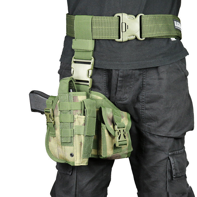 Multifunctional Tactical Leg Bag Outdoor Field Camouflage