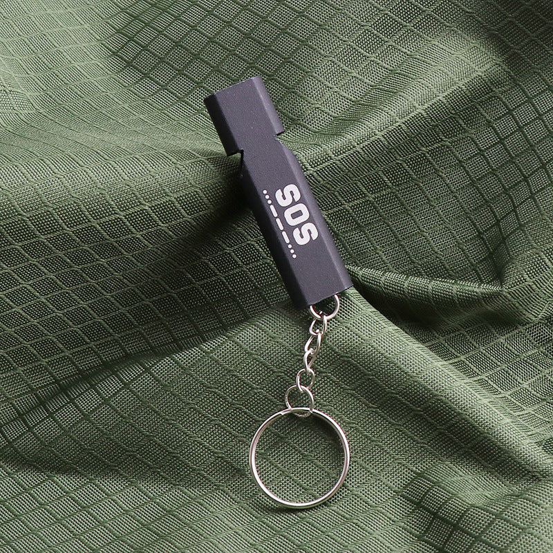 Survival First Aid Whistle Double Tube Outdoor Survival