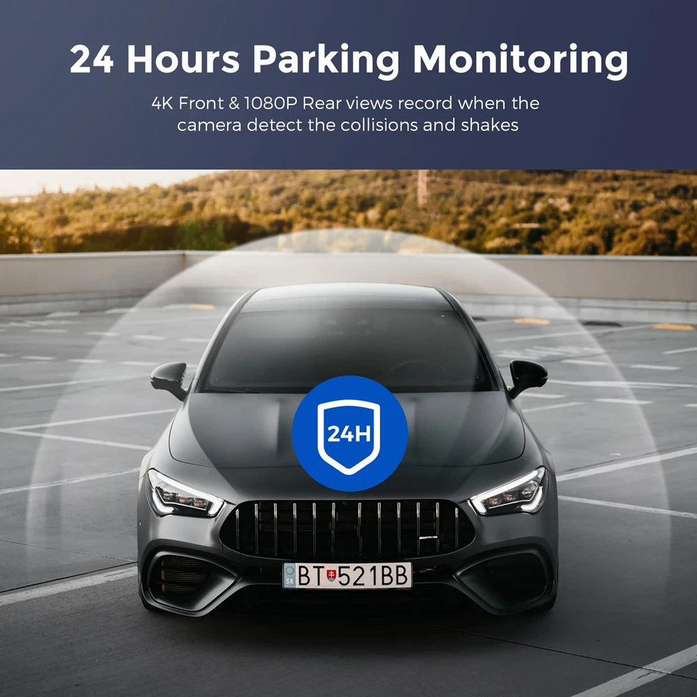 4KWiFi Night Vision HD Parking Surveillance