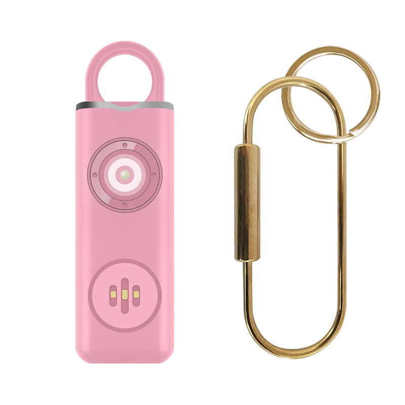 Self Defense Siren Safety Alarm For Women Keychain With SOS LED Light Personal Self Alarm Personal Security Keychain Alarm