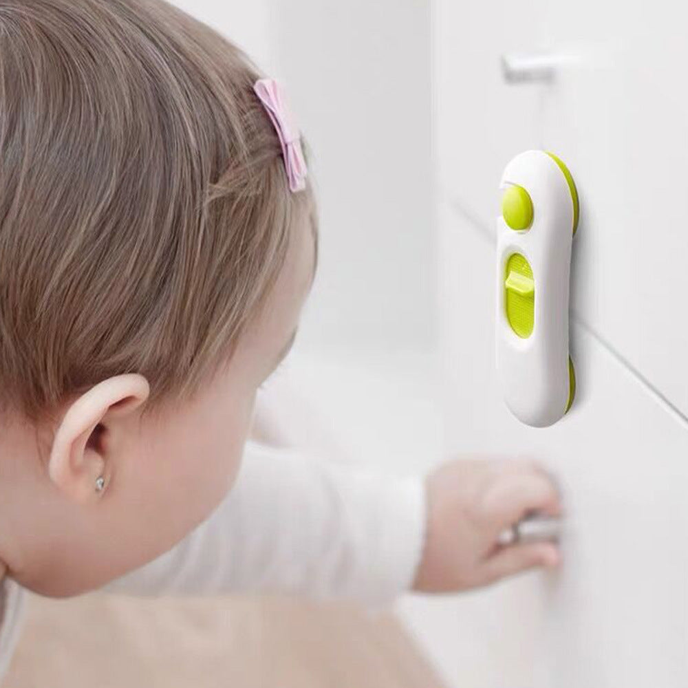 Door Cabinet Door Lock Anti-clamp Hand Children Safety Lock