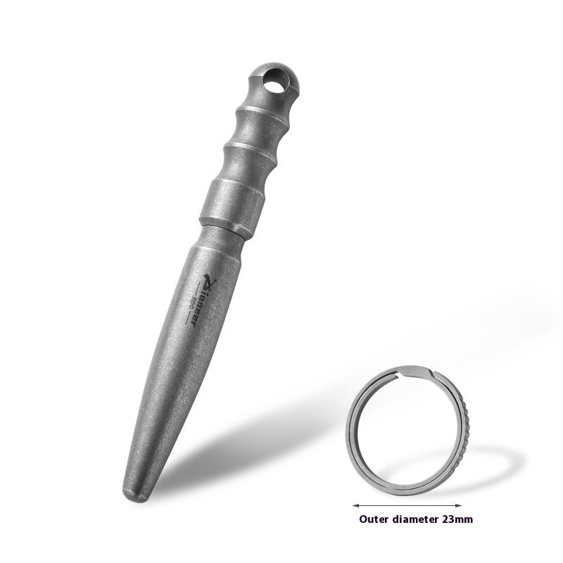 Titanium Alloy Portable EDC Tactical Pen Mini Self-defense