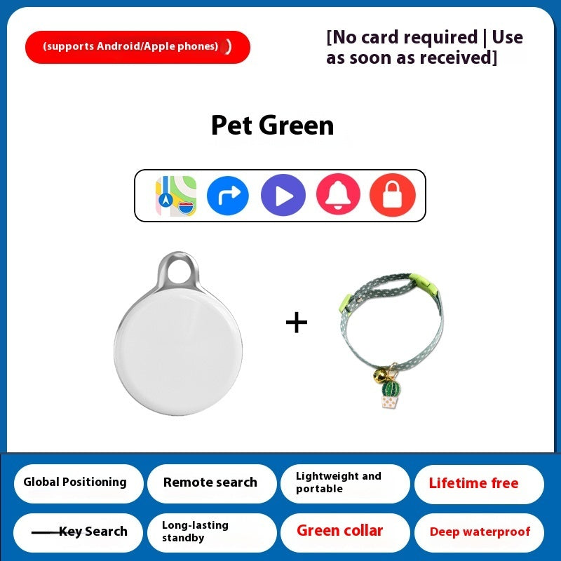 Pet Locator Gps Anti-loss Alarm Device Cat And Dog Tracking Reservation