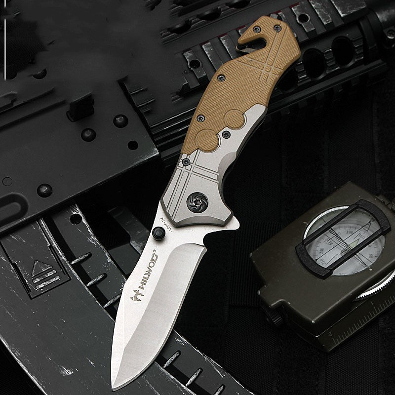 Portable Knife Folding Knife Self-defense Outdoor Knife High Hardness Folding Knife